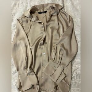 Zara button up